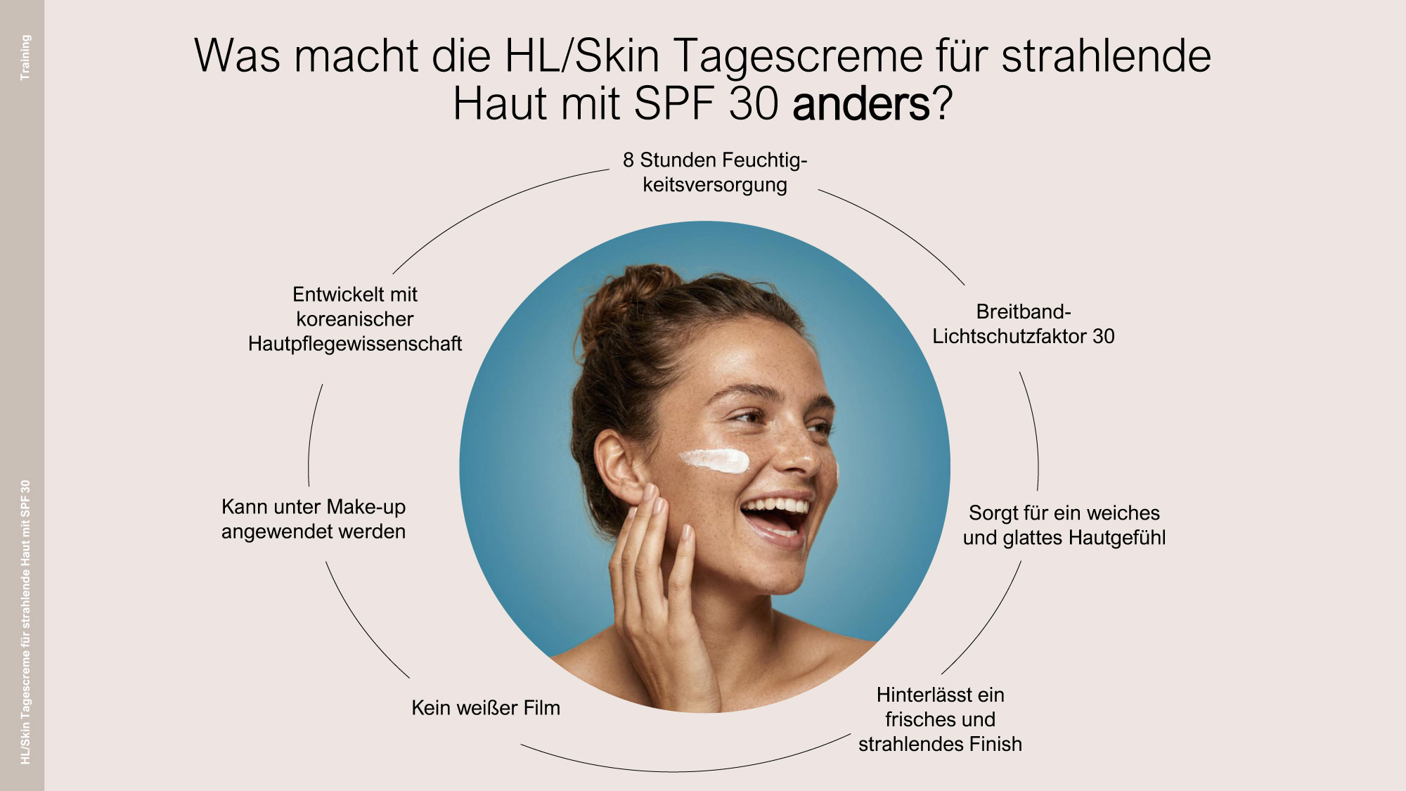 HL/Skin Tagescreme für strahlende Haut SPF 30 (ref: 538K)